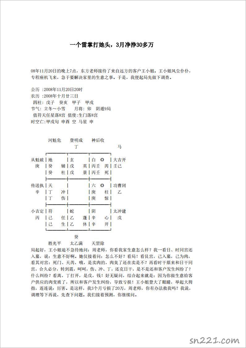 東方奇門卦例匯總.pdf