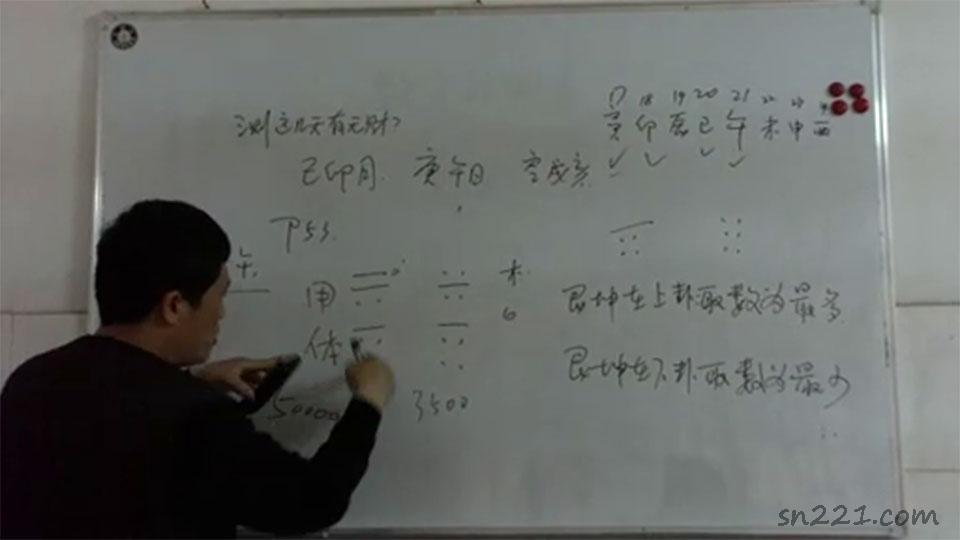 2010年3月楊松鷹數字預測學面授班教學視頻5集
