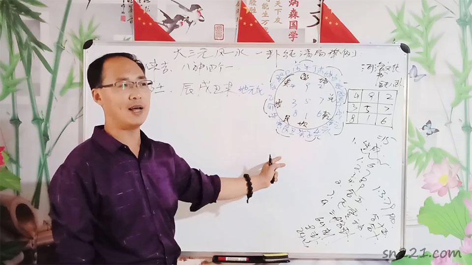 陳炳森 三元地理頭中尾理氣風水課程（完結）視頻60集+文字資料